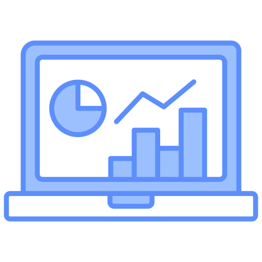 visualización de datos icono gratis