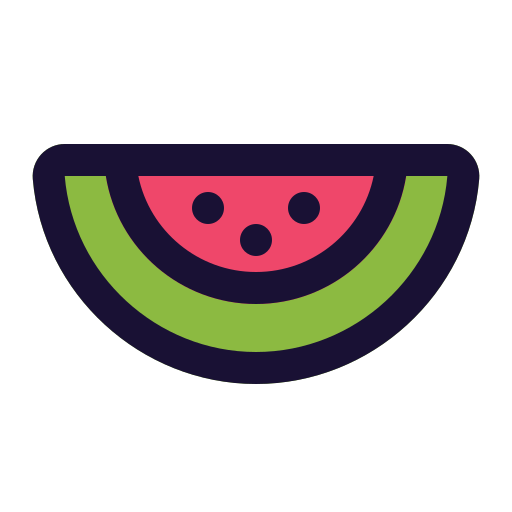 pastèque Icône gratuit pastèque Icône gratuit