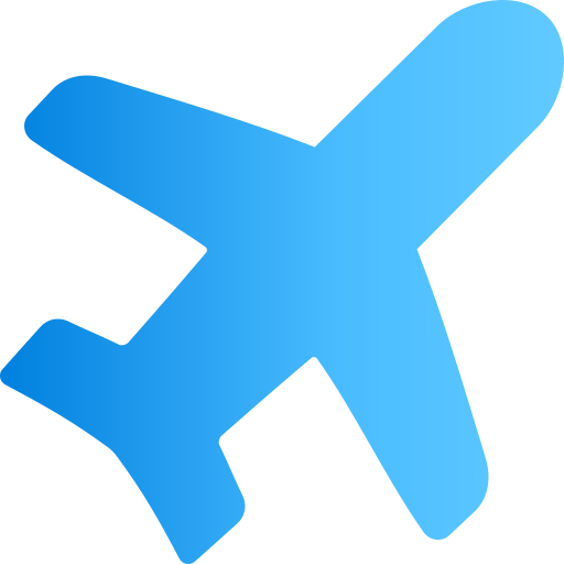 Airplane free icon