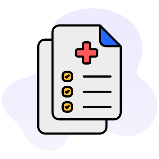 rapport médical Icône gratuit