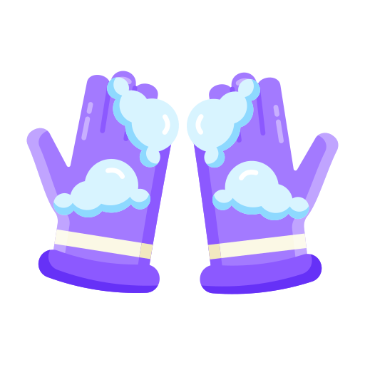 guantes de la mano icono gratis