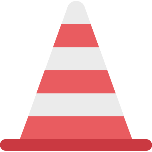 cône de signalisation Icône gratuit cône de signalisation Icône gratuit