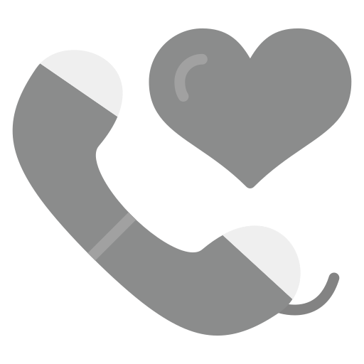 chamada de amor grátis ícone chamada de amor grátis ícone