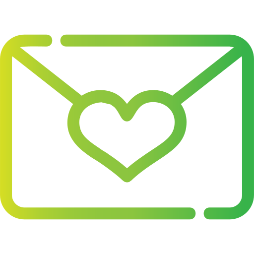 correo de amor icono gratis