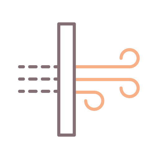 purificación de aire icono gratis