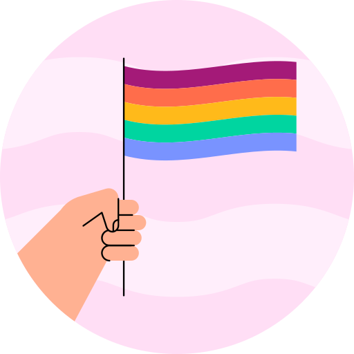 dia mundial del orgullo icono gratis