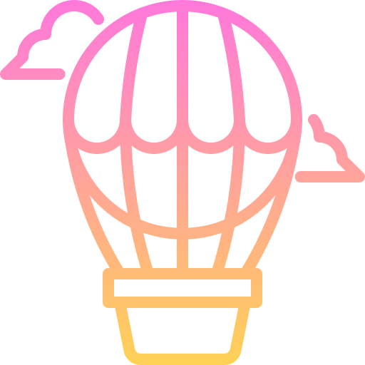 globo aerostático icono gratis