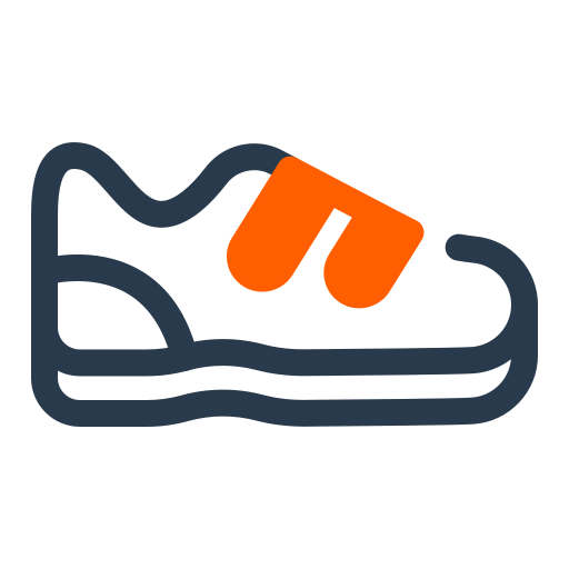 zapatillas de ciclismo icono gratis