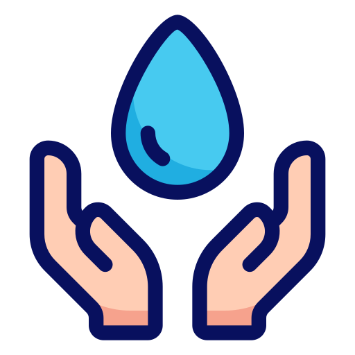 conservación del agua icono gratis