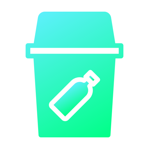 contenedor de basura icono gratis