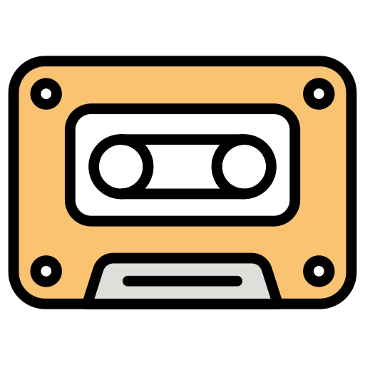 casete icono gratis