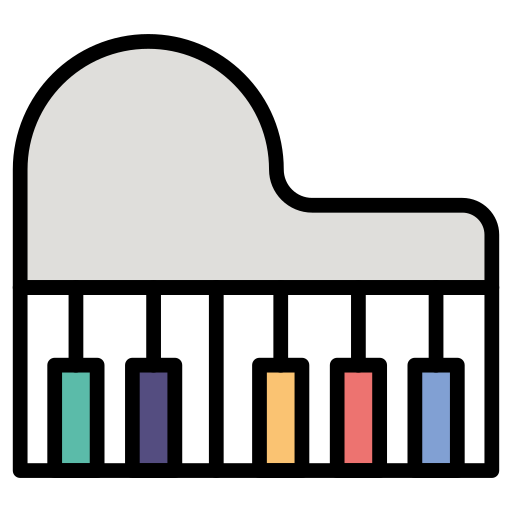piano icono gratis