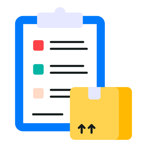 Packing list free icon