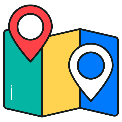 mapa icono gratis