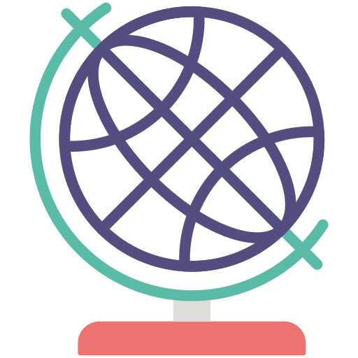 globo terráqueo icono gratis