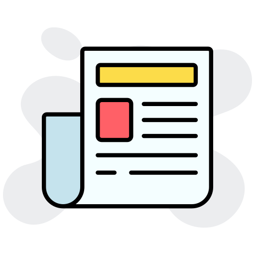 신문 무료 아이콘