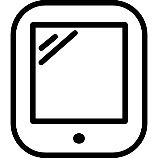 tablet-bildschirm kostenlos Icon