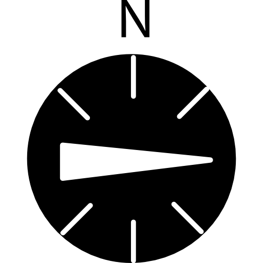 kompass nach osten kostenlos Icon