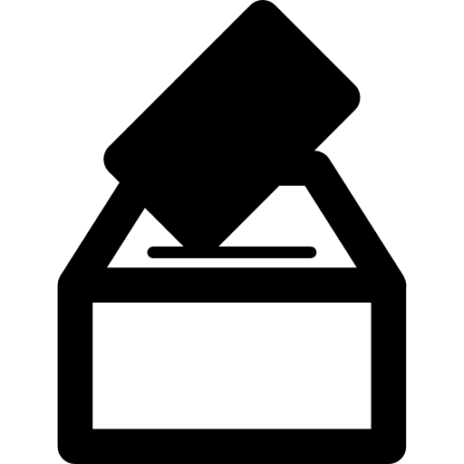 urna de votação grátis ícone