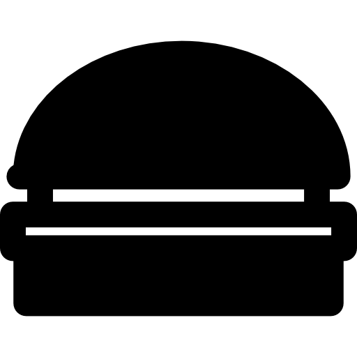 Hamburger with Cheese - Free food icons