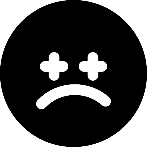 Depressed face - Free gestures icons