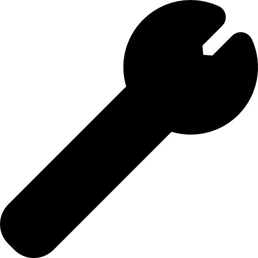 Маленький гаечный ключ бесплатно иконка