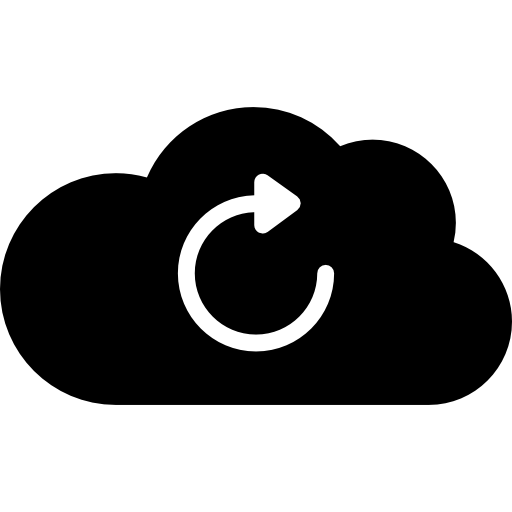 Refresh cloud arrow icon