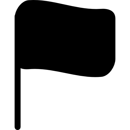Прямоугольный флаг бесплатно иконка
