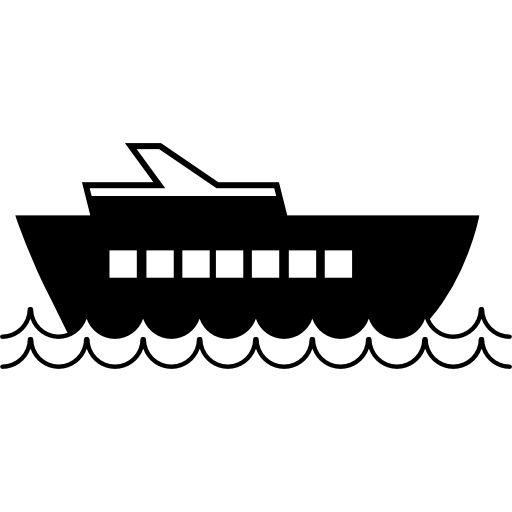 kreuzfahrtschiff navigieren kostenlos Icon