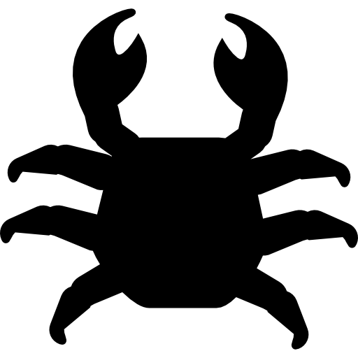 krabben draufsicht kostenlos Icon