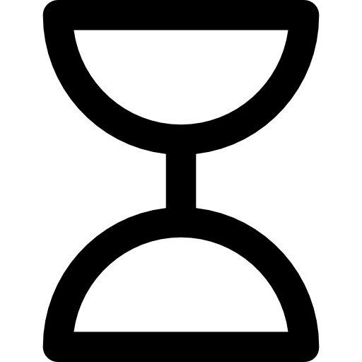 reloj de arena icono gratis