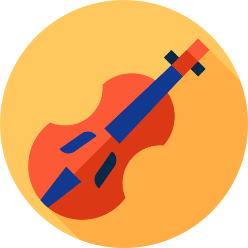 violín icono gratis