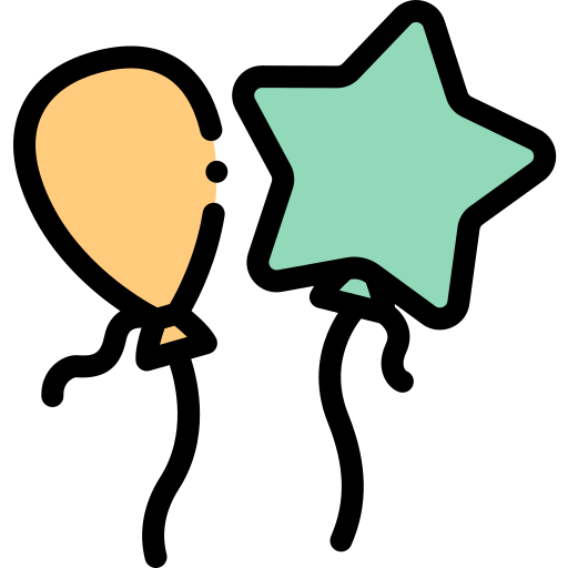 Balloons free icon