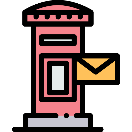 boîte aux lettres Icône gratuit