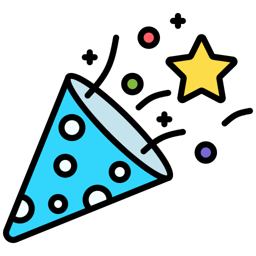 confettis Icône gratuit