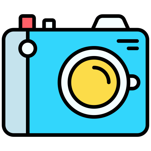 câmera fotografica grátis ícone