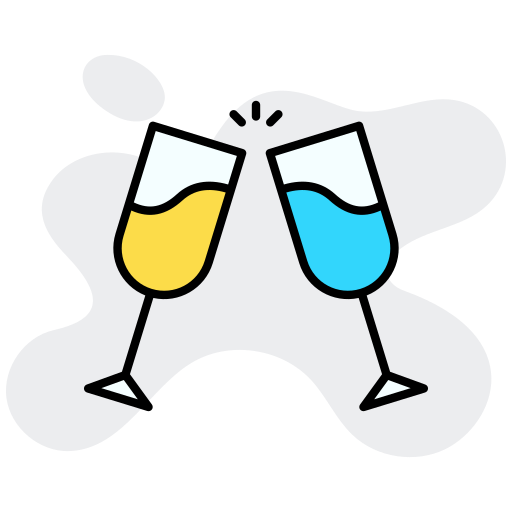 champagne Icône gratuit