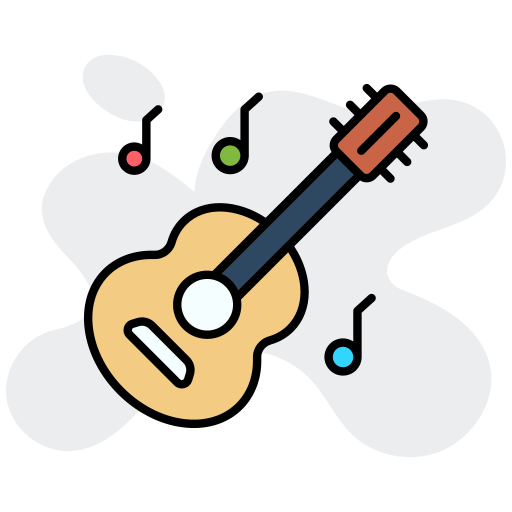 guitarra icono gratis