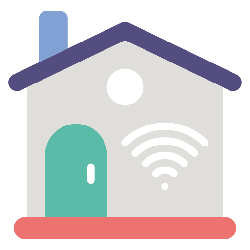 casa inteligente icono gratis