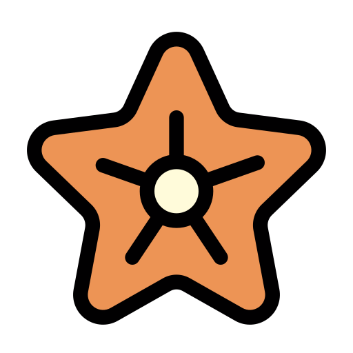 estrella de mar icono gratis