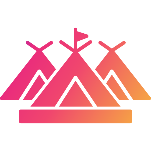 barraca grátis ícone barraca grátis ícone