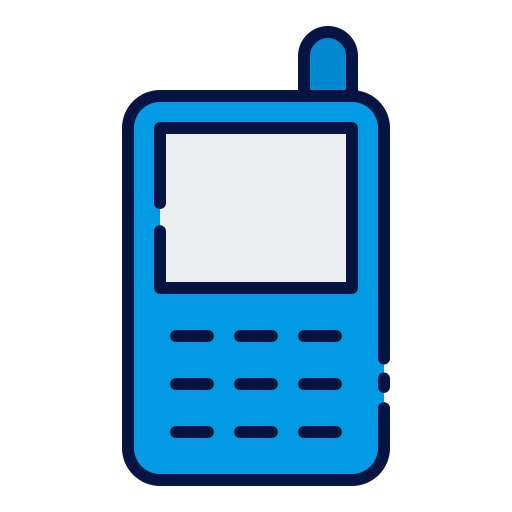 telefono viejo icono gratis