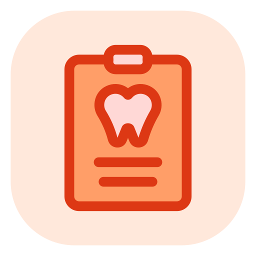 registro dental icono gratis