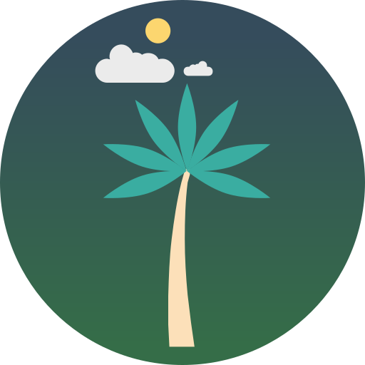 palmera icono gratis