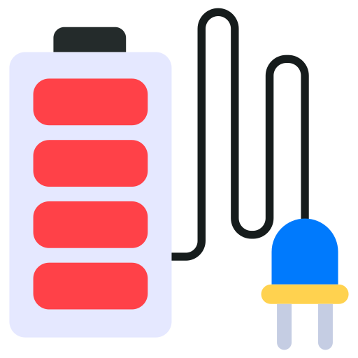 bateria cargada icono gratis