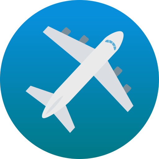 avião grátis ícone