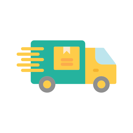Delivery car free icon Delivery car free icon