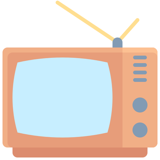télévision Icône gratuit télévision Icône gratuit