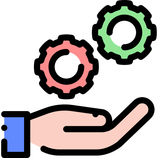 Hand Detailed Rounded Lineal color icon