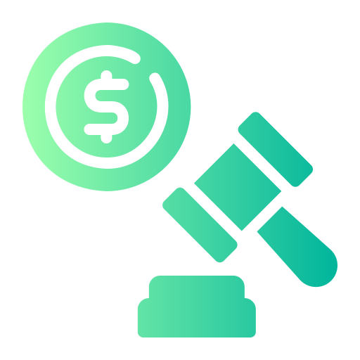 subasta icono gratis